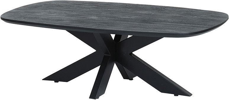 Salontafel Deens Ovaal 120cm | Acacia Black