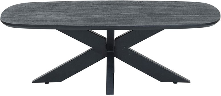 Salontafel Deens Ovaal 120cm | Acacia Black
