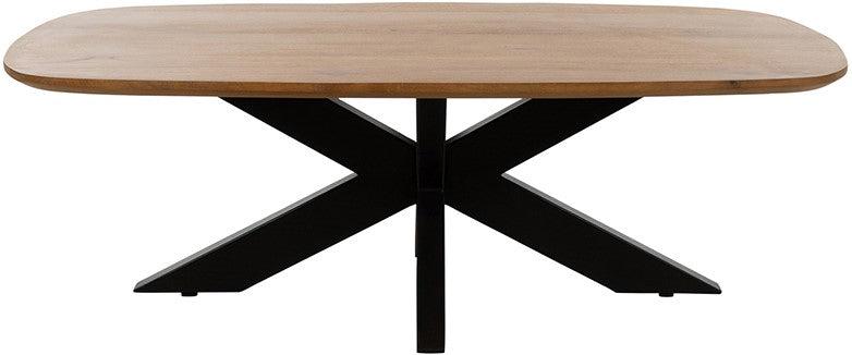 Salontafel Deens Ovaal 120cm | Akagi | Mangohout Naturel