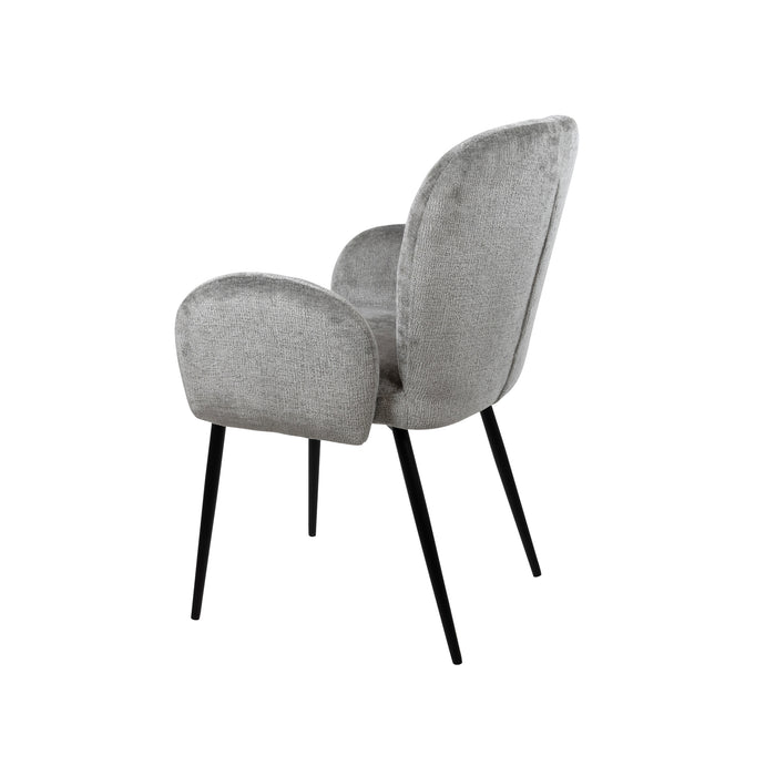 Bobby eetkamerstoel | met arm | Perfect Harmony | Light grey 85