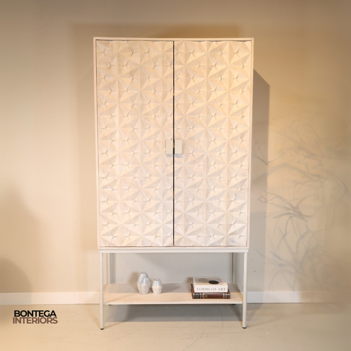 Trinity 2-deurs kast | Mangohout Ashblond