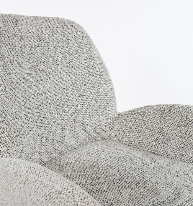 Eetkamerstoel Charles | Milan Salt 'n Pepper | Unique Collection
