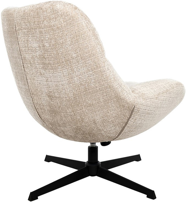 Chuck draaifauteuil 360 + rock system - Cremona - Natural 02