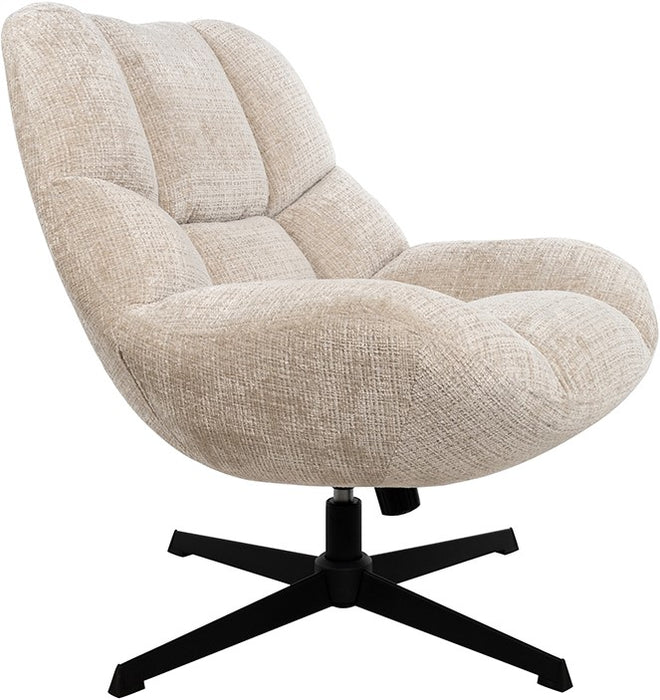 Chuck draaifauteuil 360 + rock system - Cremona - Natural 02