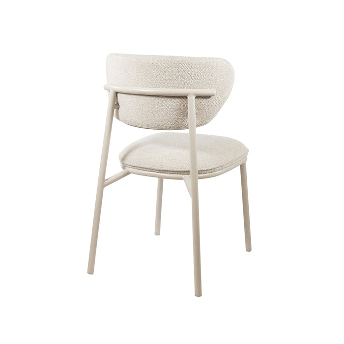 Didi eetkamerstoel - Beige frame - Shell 196