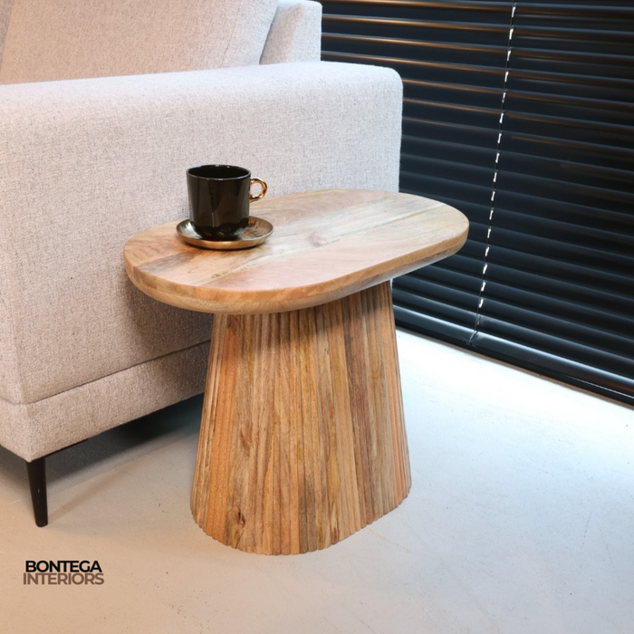 Salontafel en Bijzettafel Lund | Mangohout Naturel