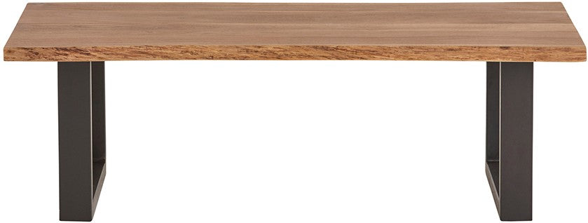 Salontafel 140cm | Boomstam blad | Acaciahout