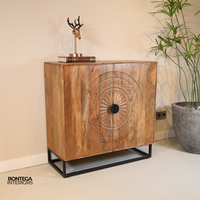 Opbergkast Maya | Massief Mangohout