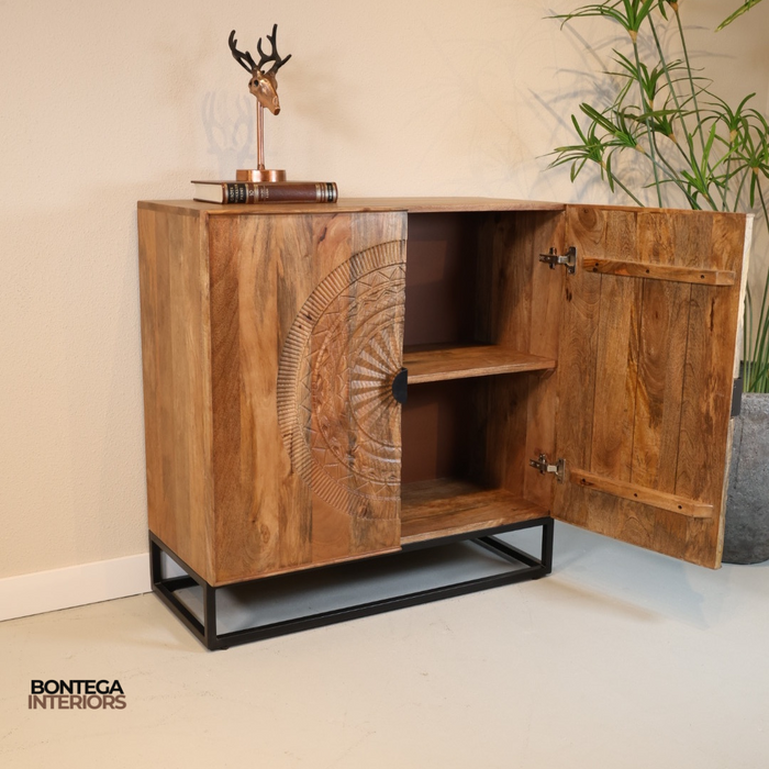 Opbergkast Maya | Massief Mangohout