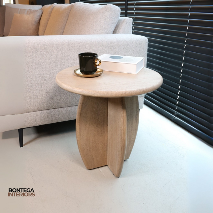 Bijzettafel Durban Ø50cm | Acaciahout Naturel