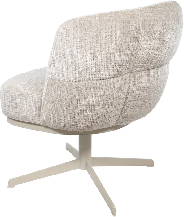JLo eetkamerstoel - beige draaipoot 360 - Cremona - Taupe 04