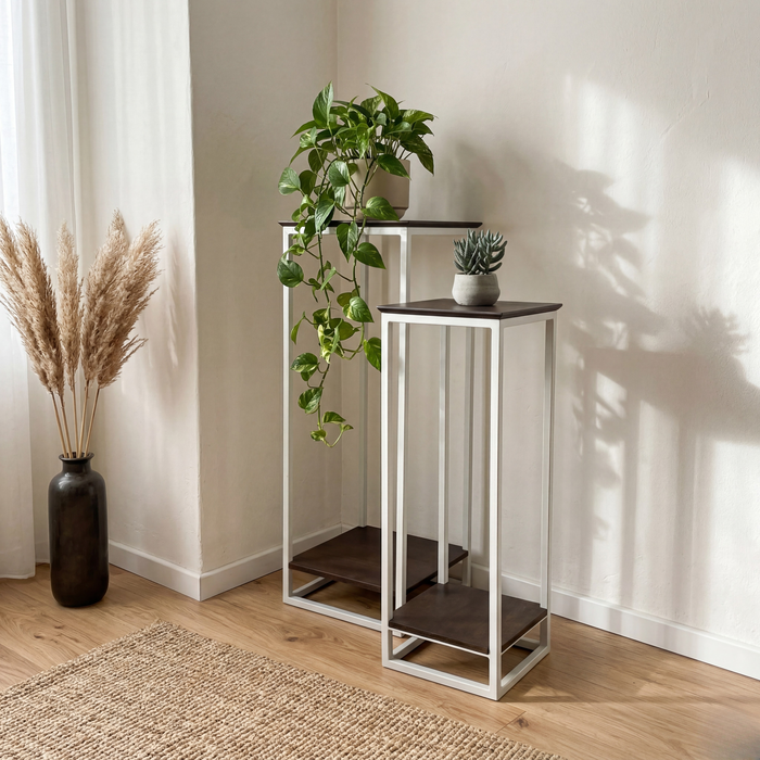Martinique plantentafel, set van 2