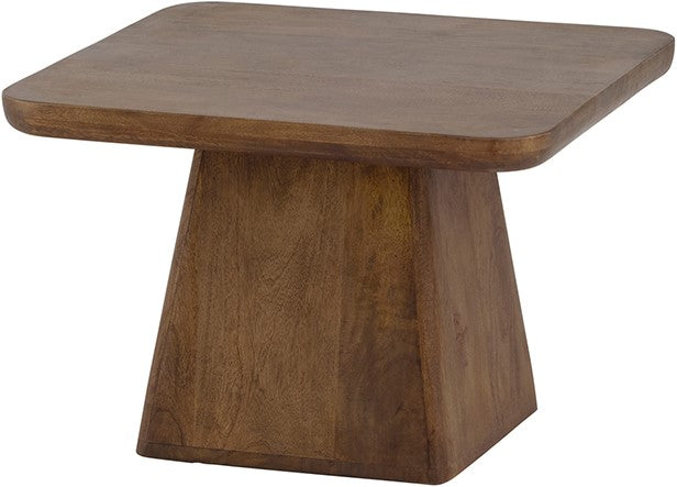 Salontafel Stockholm | 60cm Vierkant | Mangohout Walnoot