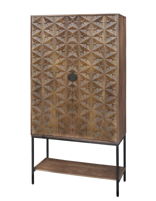 Trinity 2-deurs kast | Mangohout Brown Walnut
