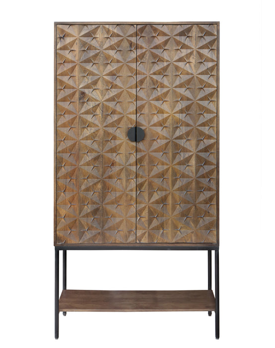 Trinity 2-deurs kast | Mangohout Brown Walnut