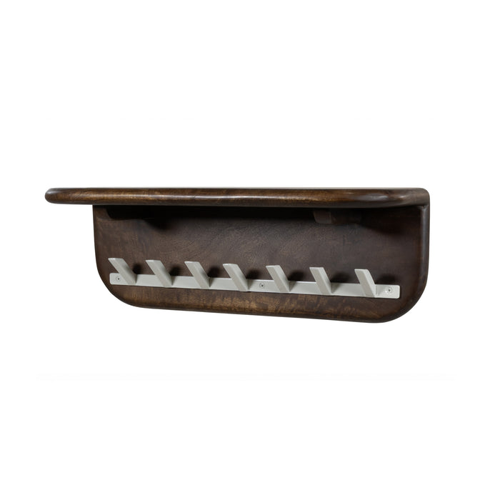 Aruba kapstok 60 met hoedenplank en 7 haken