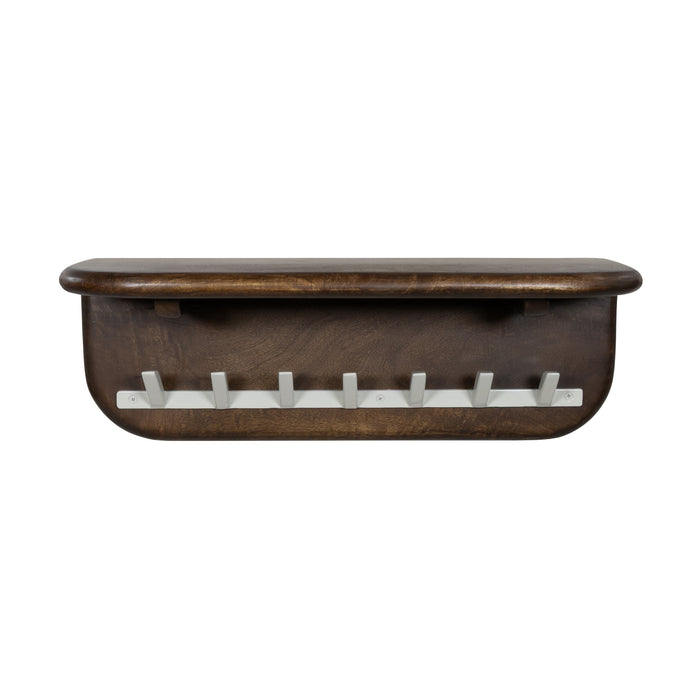 Aruba kapstok 60 met hoedenplank en 7 haken
