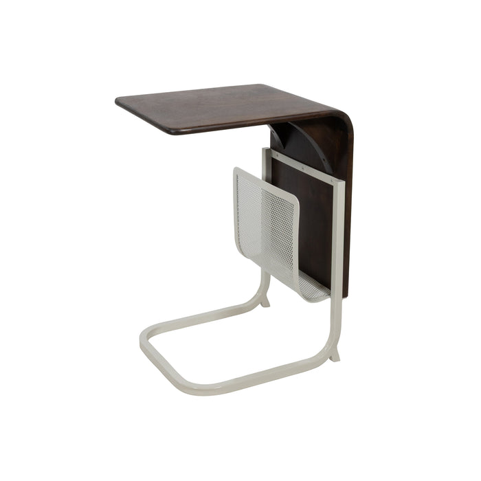Saba laptoptafel met metalen tijdschriftenhouder