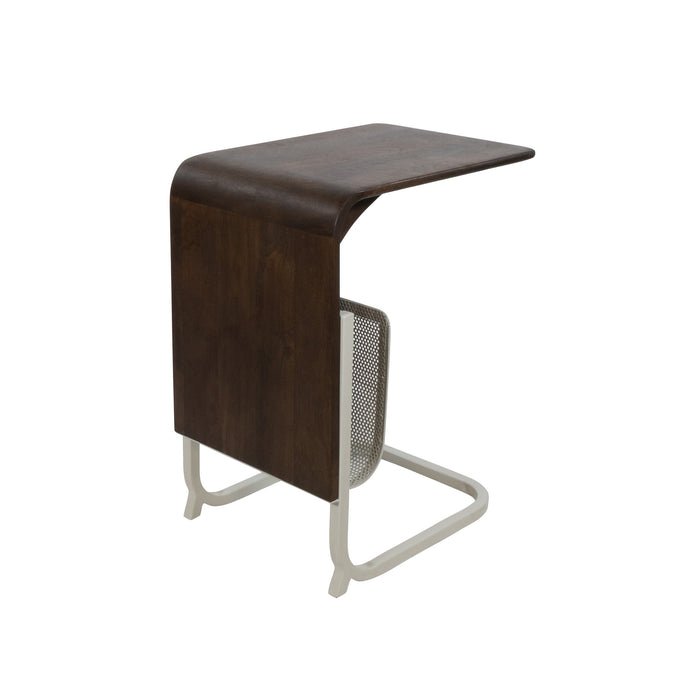 Saba laptoptafel met metalen tijdschriftenhouder
