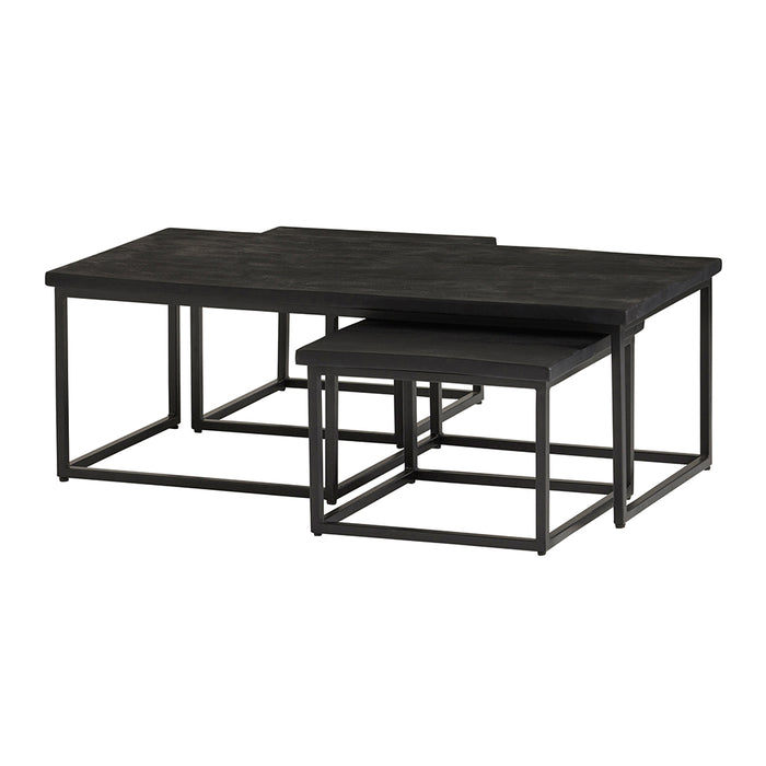 Black Casa salontafel set van 3