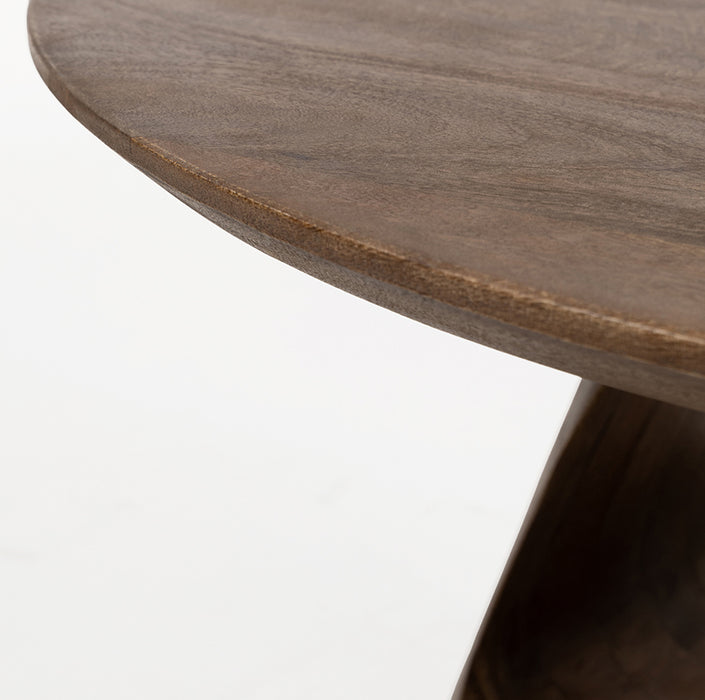 Salontafel Bremen Ø60, Ø70, Ø90 - Brown Walnut