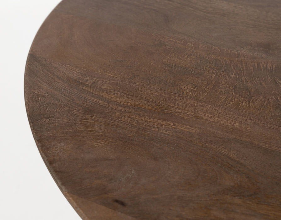 Salontafel Bremen Ø60, Ø70, Ø90 - Brown Walnut