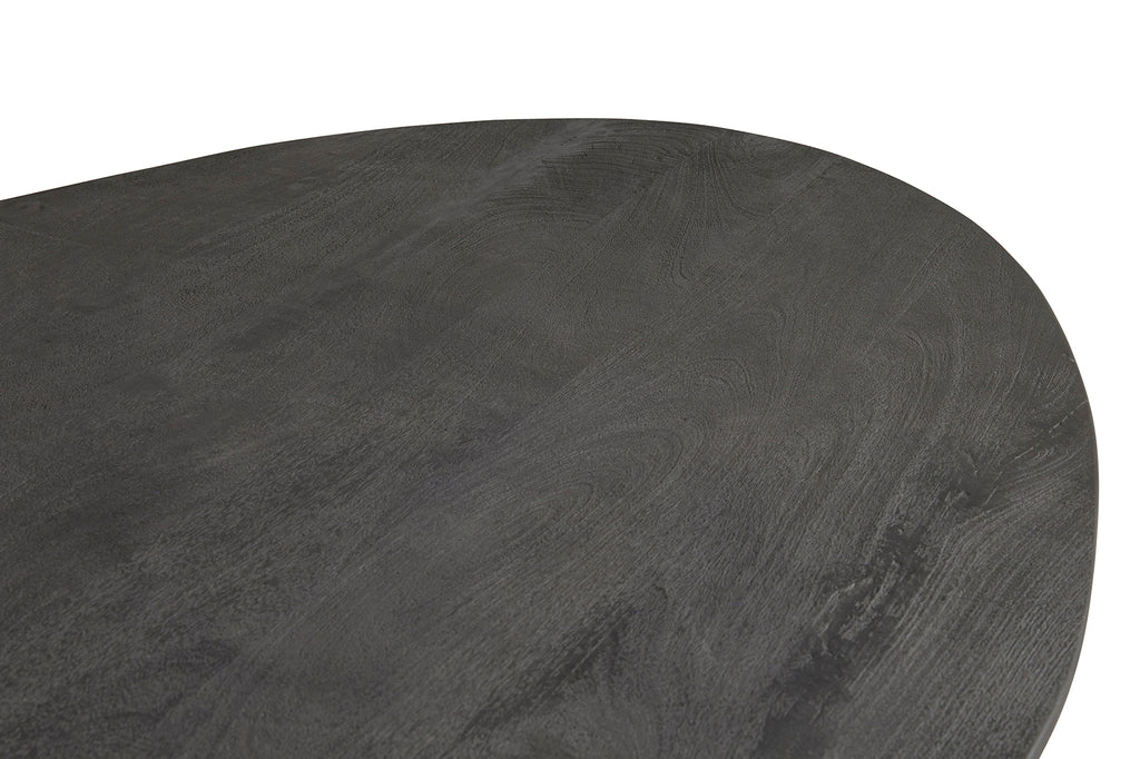 Eettafel Rond Colombia Noir | Zwart Mangohout