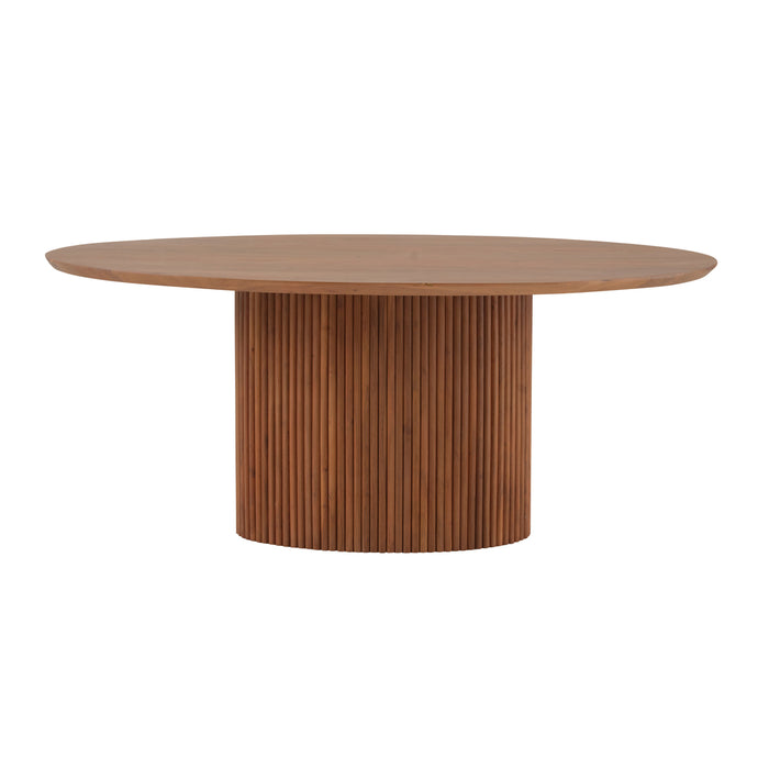 Eettafel Nairobi Ovaal | Acaciahout Naturel