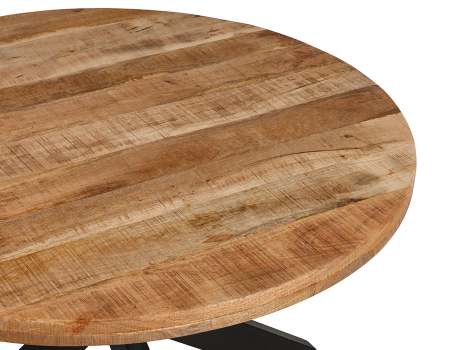 Eettafel Peru Rough Rond | Massief Mangohout