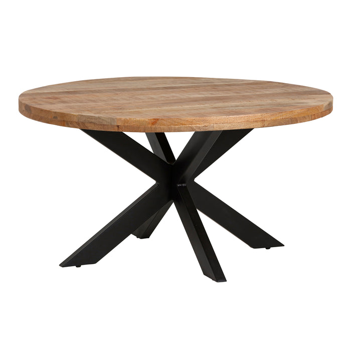 Eettafel Peru Rough Rond | Massief Mangohout