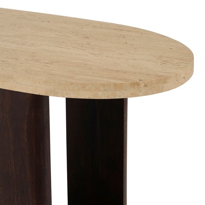 Sidetable Miami | 110cm | Travetin