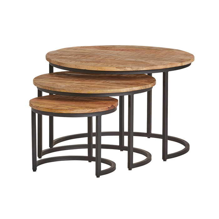 Mimi ronde salontafel, set van 3