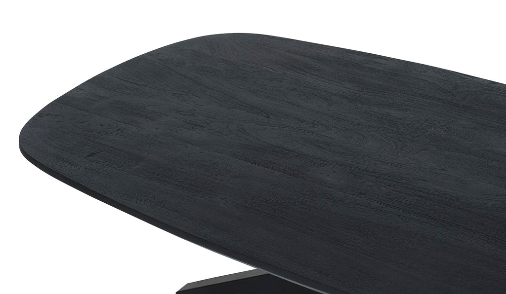 Salontafel Deens Ovaal 120cm | Acacia Black