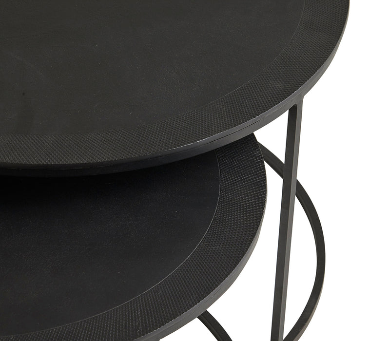 Verona salontafel set van 2, Black